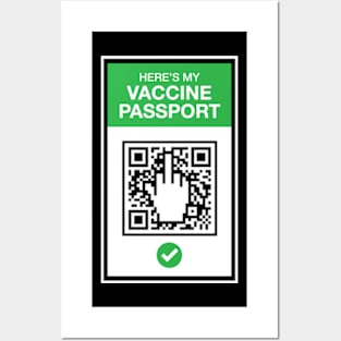 Vaccine Passport Posters and Art